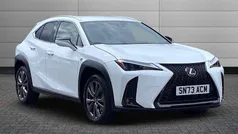 F sport white Used 2023 Lexus UX 250h Sport Design Packet SUV | £26,250 (Fair price)