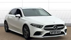 White Used 2019 Mercedes A200 AMG line Hatchback | £17,885 (Fair price)