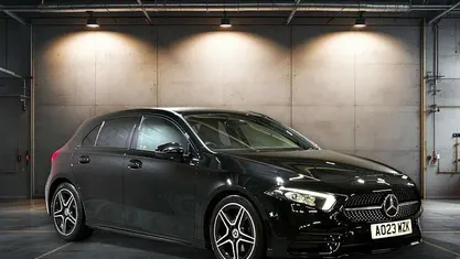 Black Used 2022 Mercedes A180 Executive Hatchback | £18,230 (Fair price)