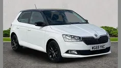 White Used 2020 Skoda Fabia Colour Edition Hatchback | £10,881 (Fair price)