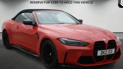 Used BMW M4 Cabriolet Competition Edition 510 HP (375 kW) 2022 Red Cabriolet