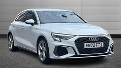 White Used 2023 Audi A3 S-Line Hatchback | £19,400 (Fair price)