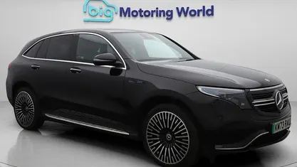 Used Mercedes EQC400 AMG line 300 kW (408 HP) 2023 Black SUV