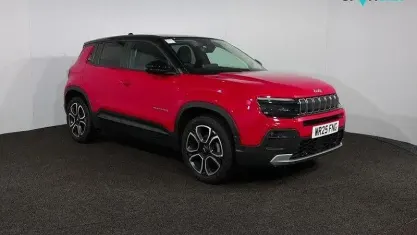 Begagnad Jeep Avenger Summit 101 HK (74 kW) 2025 Röd SUV