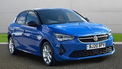 Used Vauxhall Corsa SRi 101 HP (74 kW) 2020 Blue Hatchback