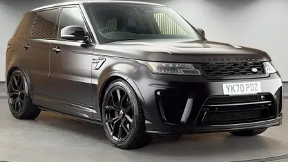 Second-hand Land Rover Range Rover Sport SVR 575 CP (422 kW) 2019 Negru SUV