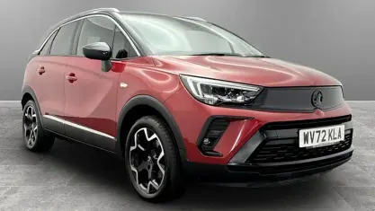 Used Vauxhall Crossland Ultimate 131 HP (96 kW) 2022 Red SUV