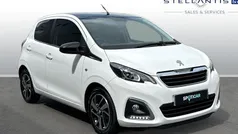 White Used 2021 Peugeot 108 Allure Hatchback | £8,948 (Fair price)