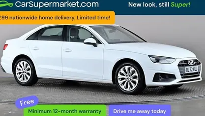 Used Audi A4 Advanced 150 HP (110 kW) 2023 White Sedan