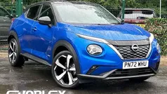 Blue Used 2022 Nissan Juke Tekna SUV | £16,902 (Fair price)