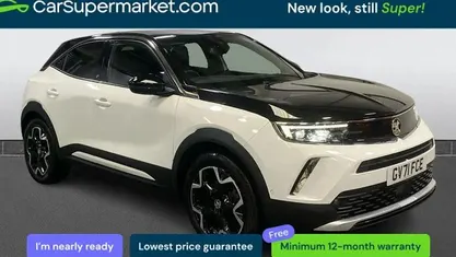 Used Vauxhall Mokka Edition 100 kW (136 HP) 2021 White SUV