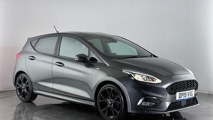 Second-hand Ford Fiesta ST-Line X 120 CP (88 kW) 2019 Gri Hatchback