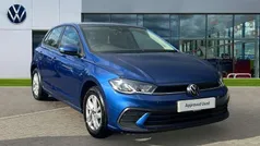 Reef blue metallic Used 2022 VW Polo Life Hatchback | £15,938 (Fair price)