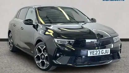 Used Vauxhall Astra Ultimate 130 HP (95 kW) 2025 Black Hatchback