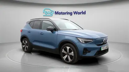 Blue Used 2022 Volvo XC40 Plus SUV | £23,100 (Fair price)