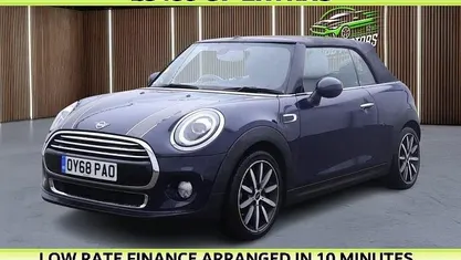 Blue Used 2018 Mini Cooper Cabriolet Cabriolet | £10,111 (Good price)