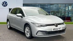 Reflex silver metallic Used 2024 VW Golf VIII Life Hatchback | £18,276 (Fair price)