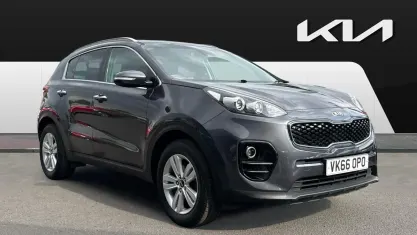 Used Kia Sportage 177 HP (130 kW) 2016 Silver SUV