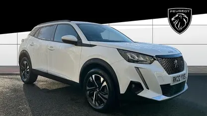 White Used 2022 Peugeot 2008 Allure Premium SUV | £16,539 (Fair price)