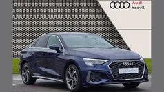 Blue Used 2021 Audi A3 S-Line Sedan | £19,995 (Fair price)