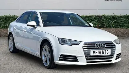 Used Audi A4 Sport 150 HP (110 kW) 2017 White Sedan