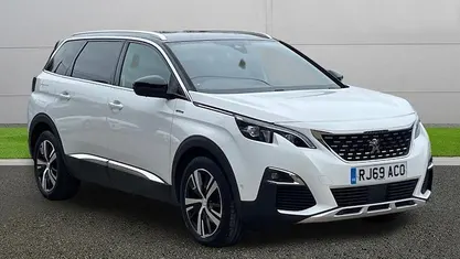 Used Peugeot 5008 GT-line 131 HP (96 kW) 2019 White SUV
