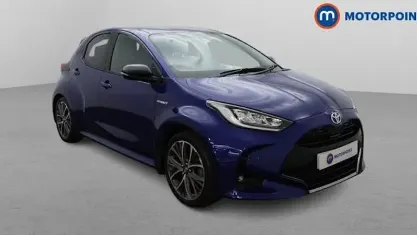 Used Toyota Yaris 116 HP (85 kW) 2021 Blue Hatchback