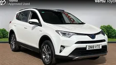 White Used 2018 Toyota RAV4 Hybrid SUV | £15,112 (Fair price)