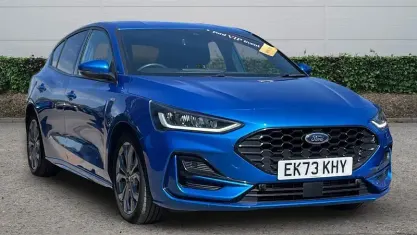 Used Ford Focus ST-Line 125 HP (91 kW) 2023 Blue Hatchback