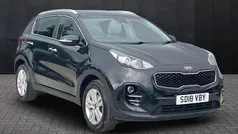 Black Used 2017 Kia Sportage 2 SUV | £10,945 (Fair price)