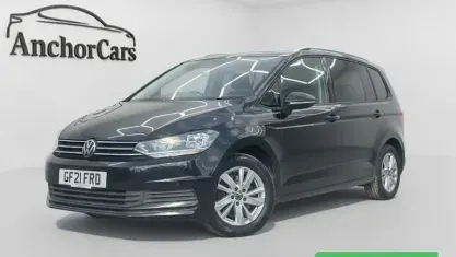 Used VW Touran SE 150 HP (110 kW) 2021 Black MPV