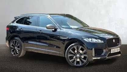 Used Jaguar F-Pace 300 HP (220 kW) 2020 Black SUV