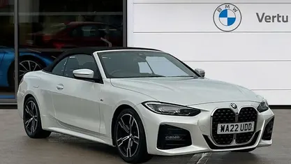 Used BMW 420 M Sport 190 HP (139 kW) 2022 White Cabriolet