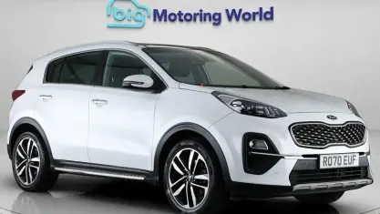 Używany Kia Sportage 136 KM (100 kW) 2021 Biały SUV