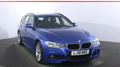 Used BMW 320 M Sport 184 HP (135 kW) 2018 Blue Estate