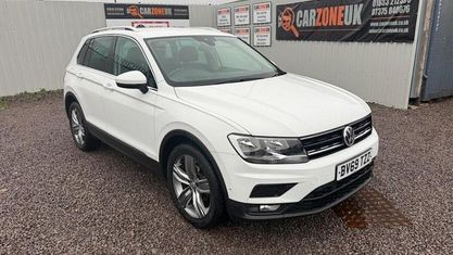 Begagnad VW Tiguan Match 131 HK (96 kW) 2019 Vit SUV