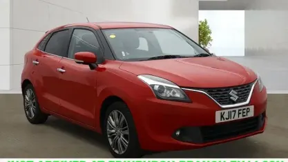 Used Suzuki Baleno SZ5 111 HP (81 kW) 2017 Red Hatchback