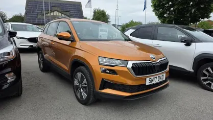 Used Skoda Karoq SE Drive 150 HP (110 kW) 2023 Orange SUV