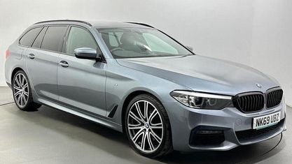 Usado BMW 530 M Sport 265 CV (194 kW) 2019 Azul Familiar