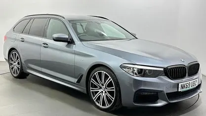 Used BMW 530 M Sport 265 HP (194 kW) 2019 Blue Estate