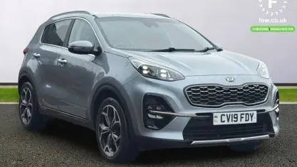 Used Kia Sportage GT-Line 177 HP (130 kW) 2019 Silver SUV