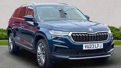 Blue Used 2023 Skoda Kodiaq SE L Executive SUV | £27,786 (Fair price)
