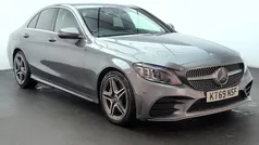 Grey Used 2019 Mercedes C300 AMG line Sedan | £18,150 (Good price)