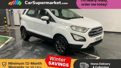 Used 2018 Ford Ecosport Zetec SUV | £8,197 (Fair price)