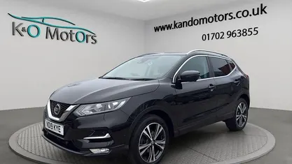 Used Nissan Qashqai N-Connecta 140 HP (102 kW) 2019 Black SUV