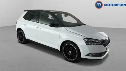 Used Skoda Fabia Monte Carlo 95 HP (69 kW) 2021 White Hatchback