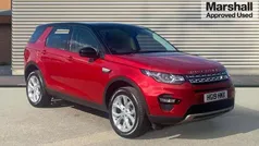 Red Used 2019 Land Rover Discovery Sport HSE SUV | £18,780 (Fair price)