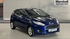 Blue Used 2017 Ford Fiesta Zetec Hatchback | £10,279 (Good price)