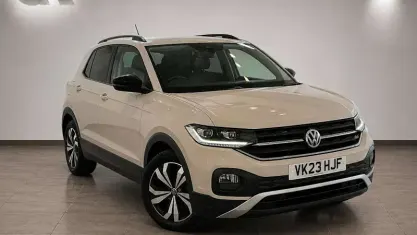 Used VW T-Cross Black Edition 95 HP (69 kW) 2023 Grey SUV