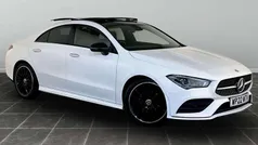 White Used 2022 Mercedes CLA180 AMG Line Premium Plus Sedan | £23,295 (Fair price)